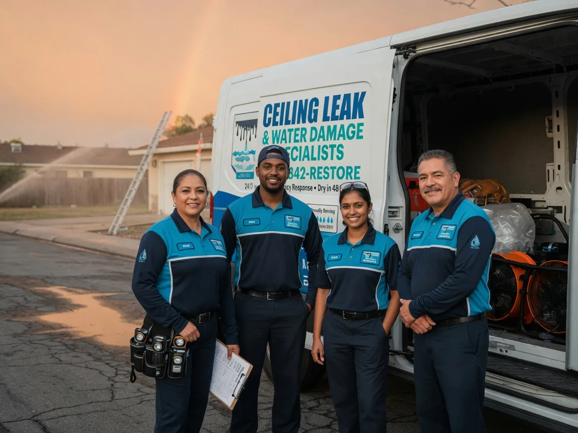 Ceiling Leak Cleanup company in Central Lake, MI